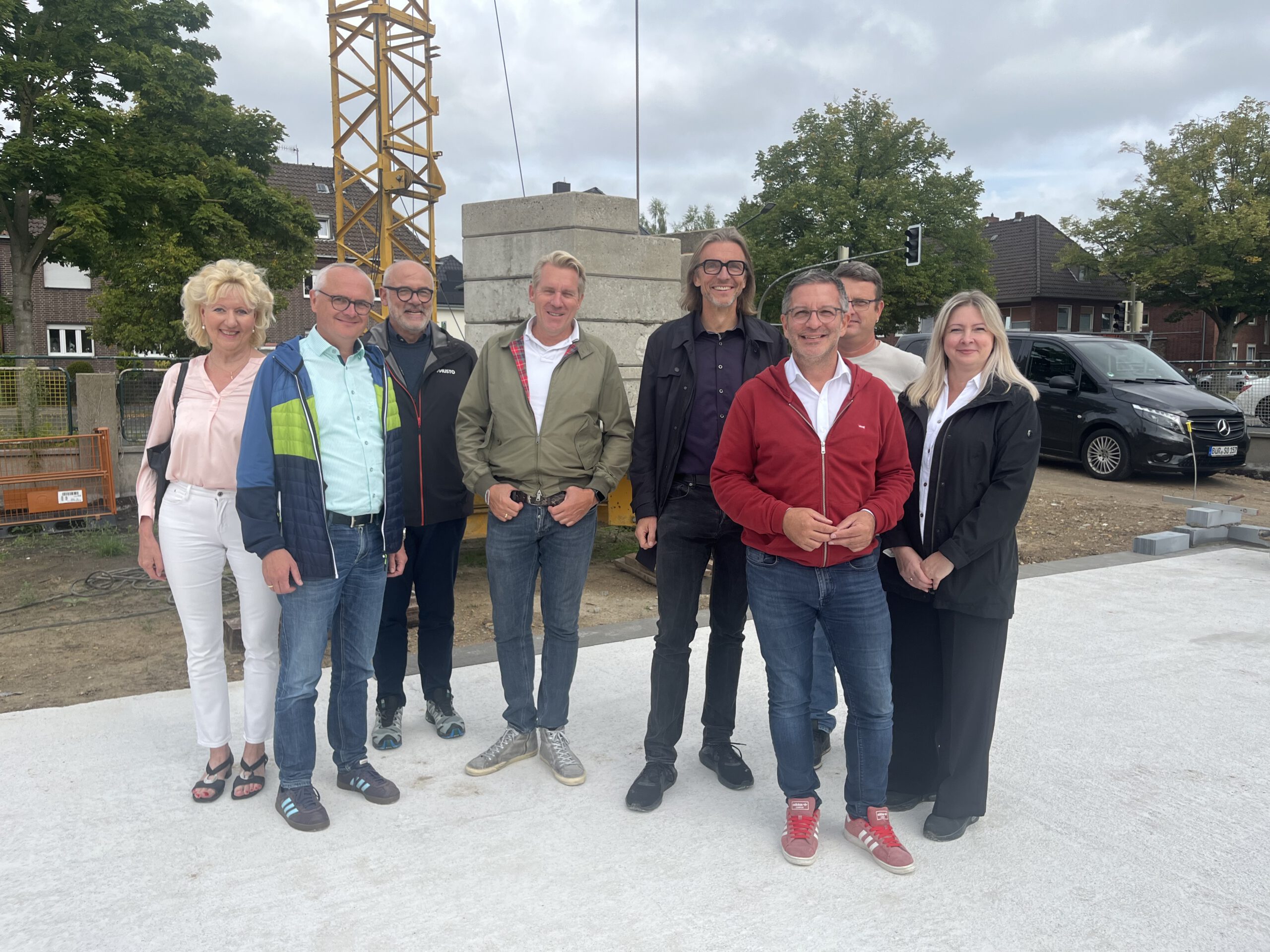 Grundsteinlegung Wohnanlage Ostenallee